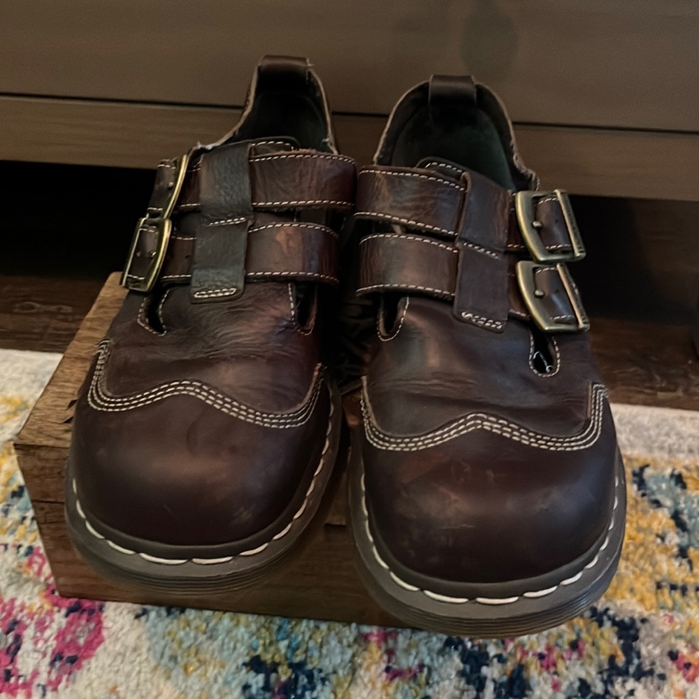 Dr. Martin double strap Mary Janes